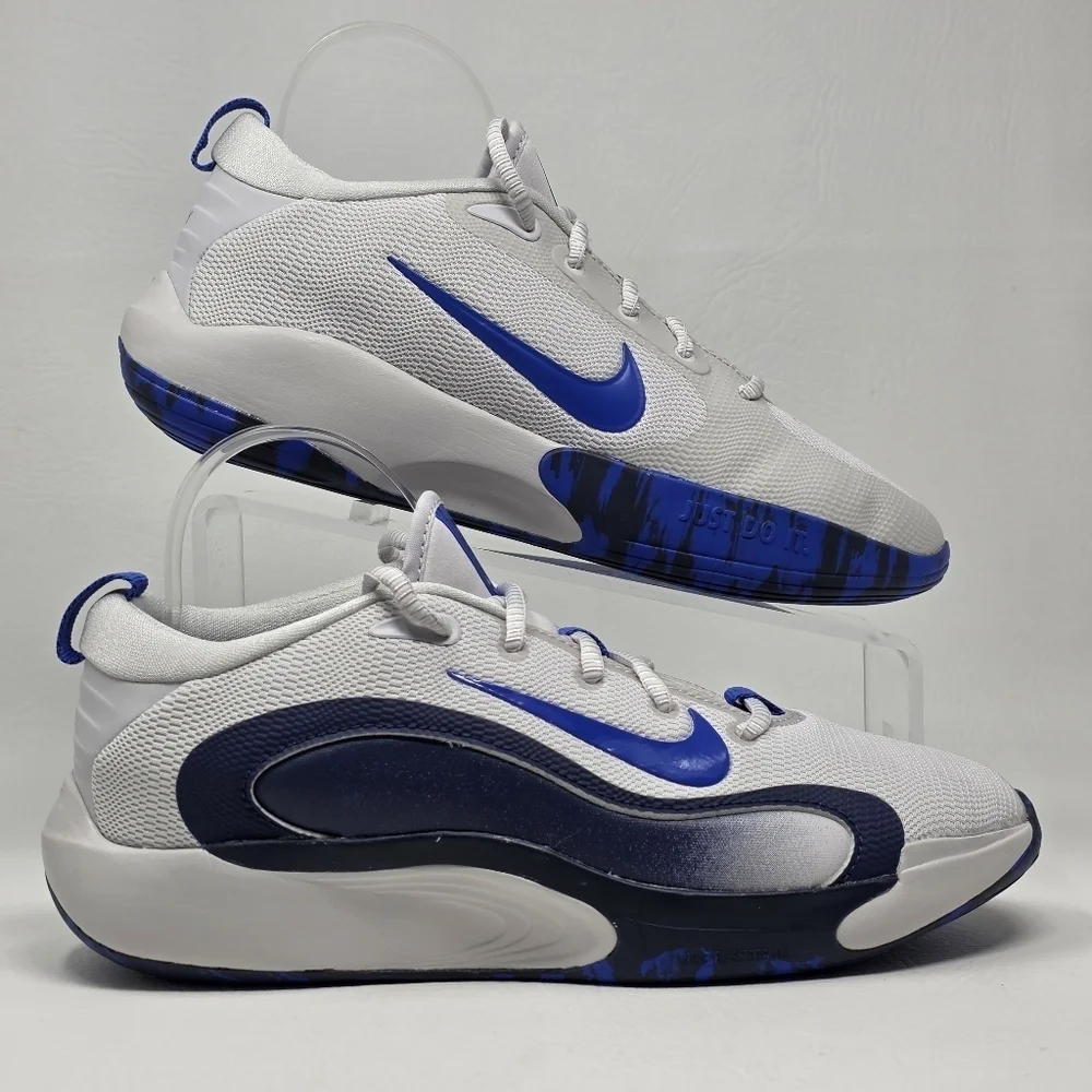Nike Isofly GS Vast Grey Hyper Royal Youth Sz 7Y Basketball Shoes FN4384-006 New